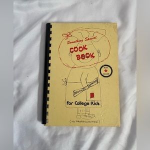 Cookbook- Something special cooking for College kids